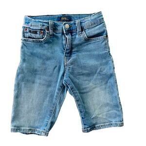 Polo Ralph Lauren Boys Jean Shorts Sullivan Slim Size 6 Summer Beach